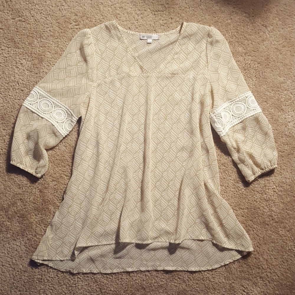 Sheer DE Collection top, small